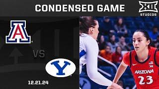 Arizona vs. BYU Condensed Game | 2024-25 Big 12 Women's Basketball