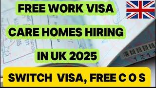 CARE HOMES CURRENTLY HIRING:LICENSED EMPLOYERS IN THE UK