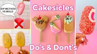 Dip Method vs Mold Method | How to make Perfect Cakesicles