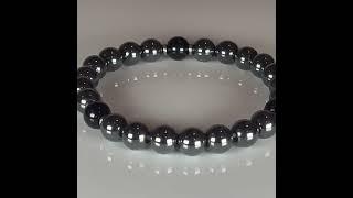 Hematite & Shungite EMF Grounding Protection Bracelet #emfprotection #grounding