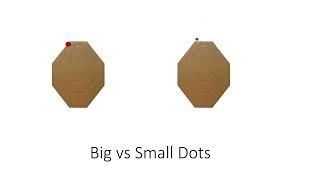 FTP Alpha 3 Red Dot Optic - Advantage of Large MOA Dot Vs Small For Competition