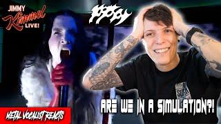 Metal Vocalist reacts to POPPY on Jimmy Kimmel Live!