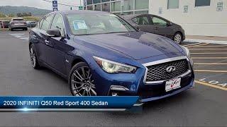 2020 INFINITI Q50 Red Sport 400 Sedan D22817A  Dublin  Pleasanton  Livermore  Fremont  San Francisco