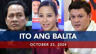 UNTV: Ito Ang Balita | October 23, 2024