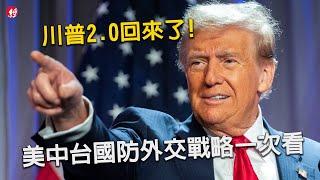 川普2.0來了！全球政局發展 美中台國防外交戰略一次看｜編輯室On Air｜CC字幕