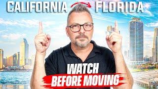 Relocating To Florida From California | What Should I Know Before Making A Move To Florida?