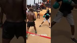 Toe-to-toe sparring footage of Taiwo Agbaje vs Isreal Makinde in lagos, Nigeria.