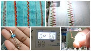 Secret settings to make creative embroidery using Twin Needle 2mm and troubleshoot timesaving hacks