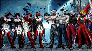 [KOF MUGEN] Orochi Iori Team vs Rugal Team