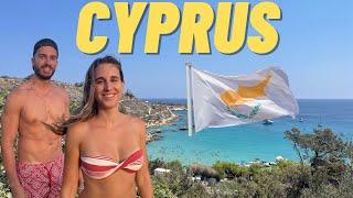 Crossing the BORDER in CYPRUS From Greek to Turkish Occupied Side  Cyprus Vlog ️ Part 1