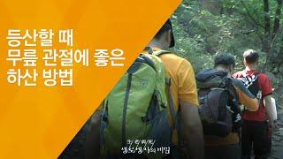 등산할 때 무릎 관절에 좋은 하산 방법 - (2015.9.9_553회 방송)_등산