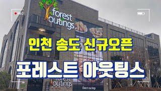 [forest Outings] 인천송도카페l 포레스트아웃팅스l 식물원카페l 신규오픈카페I 인천초대형카페l VLOG