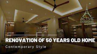 House Renovation Kerala I 50 years old home I Trending modern house design I 2022