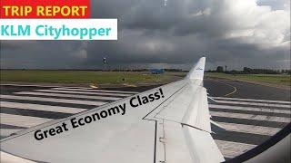 KLM Cityhopper EXCELLENT Economy Class Review