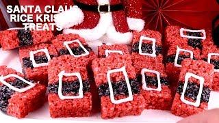 Santa Claus Rice Krispie Treats by Two Sisters Crafting