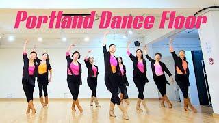 Portland Dance Floor LineDance/토요영상반 신촌 1~3시/중급라인댄스/Choreo:Amy Glass 외/라인댄스배우는곳 010-5469-9632