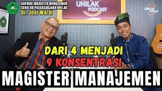 UNILAK PODCAST // SERU KULIAH DI MAGISTER MANAJEMEN UNILAK. Bersama Dr. Jeni Wardi