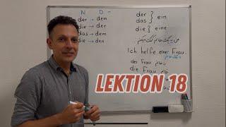 آلمانی با لمر درس “هژدهم” Deutsch mit Lemar Lektion 18 - Dativ-