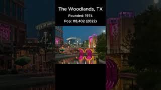 Random US Towns: The Woodlands, TX #shorts