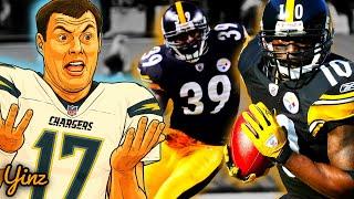 Willie Parker TORCHED the Chargers  | Steelers Playoff Beatdown || 2008 AFC Divisional Round