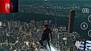 MARVELS SPIDER MAN MILES MORALES PS5 GAMEPLAY IN ANDROID 50FPS