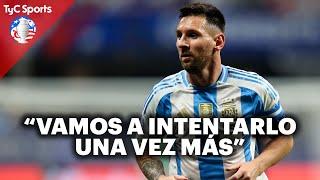 MESSI HABLÓ TRAS LA VICTORIA DE LA SELECCIÓN ARGENTINA  "ESTOY MUY BIEN"