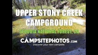 Upper Stony Creek - Sequoia National Forest, CA