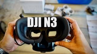 DJI N3 goggles - how to & test