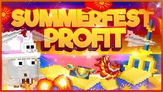 How to profit A LOT on summerfest 2023 | Growtopia