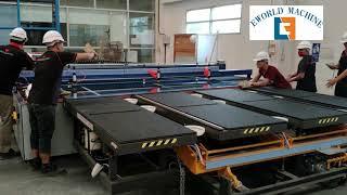 Automatic glass loading laminated glass cutting machine