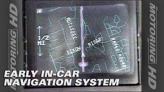 Early In-Car Navigation System - Throwback Thursday