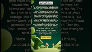 A Brave Mom Saves Her Baby ️ | Moral Story for Kids|Mother's Love #short#storytime#trendingshorts