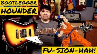 The Bootlegger Hounder Guitar! My Favorite Axes Combined!