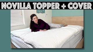 Novilla Gel Infused Memory Foam Mattress Topper Review