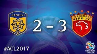 Jiangsu FC vs Shanghai SIPG (AFC Champions League 2017 : Round Of 16 - 2nd Leg)