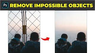 2-Minutes Photoshop - Remove Objects | Photoshop Tutorial