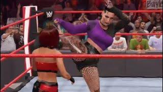 Wwe2k22) Rhea Ripley vs Bayley (Raw)