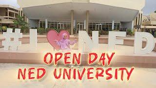 Open Day At NED UNIVERSITY | Visited Departments of NED