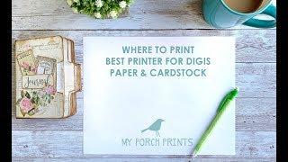 Part 1: Printers & Paper, How To Print Etsy Digital Download Files