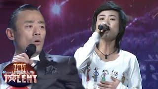 Girl receives a STANDING OVATION for her unique voice! | China's Got Talent 2011 中国达人秀