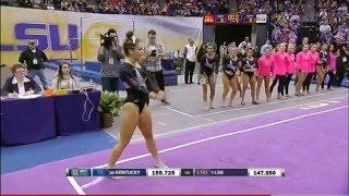 Sydney Ewing (LSU) 2016 Floor vs Kentucky 9.85