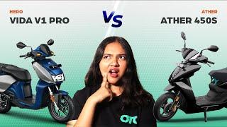 Ather 450S vs Vida V1 Pro Comparison | Which Is Better In 2024 | OTO India