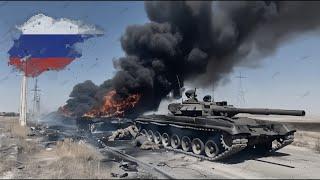 End of Battle! After LEOPARD 2A6 Destroyed the Entire Crew Carrying the T-90M Tank | Right In Kursk