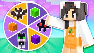 Wheel Spin Decides My Minecraft HALLOWEEN House!