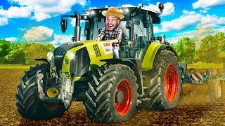 MINHA PRIMEIRA VEZ no FARMING SIMULATOR 25 *novo jogo*