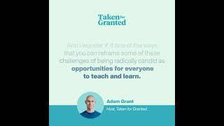 How to turn challenging conversations into teachable moments: Adam Grant | TED & Hilton