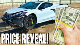 Here's How Much My Wrecked C8 CORVETTE Cost To FIX!