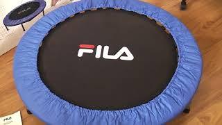 Fila Fitness Trampoline Unboxing and Assembly