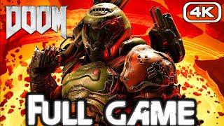 DOOM Gameplay Walkthrough FULL GAME (4K 60FPS) No Commentary