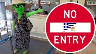 ANGRY Woman at Passport Control (Nicosia, Cyprus)